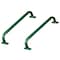 Playberg Green Metal Safety Grab Handles Set, Kids Outdoor Play House Hand Grip Bars QI004567.GN - alternate 1